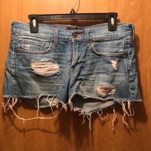 Lucky Brand cut off shorts. Size 2/26